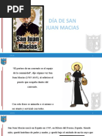 Día de San Juan Macias