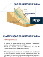 Classificação Dos Cursos D' Agua