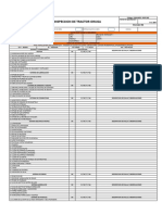 Icon-R - Checklist Tractor Oruga