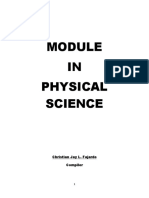 PHYSICAL SCIENCE Module 1