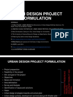 7.urban Design Project Formulation