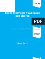 Sesión 02 - Fundamentos de Macros en Excel