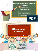 Suriaga, Angelica F. - Module 23 - Classroom Climate