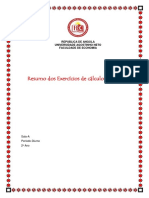 Matemática Financeira - Exercício