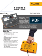 Fluke 6200-2/6500-2: Portable Appliance Testers