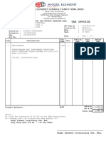 Tax Invoice: Angel Element Consultancy Sdn. BHD