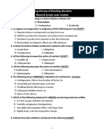 MCQ Bleeding Disorders 2nd Year2021