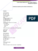 Concise Selina Solutions Class 9 Maths Chapter 6 Simultaneous Equations