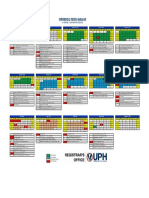 Universitas Pelita Harapan: Academic Calendar of 2021/2022