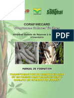 Formation Sur La Transformation Du Manioc en Gari