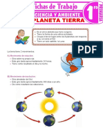 Nuestro Planeta Tierra para Primer Grado de Primaria