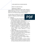 Marco Normativo de Los Restaurante de 2 Tenedores