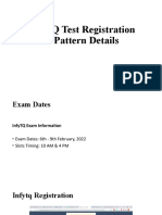 Infytq 2023 Batch Pattern & Registration