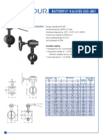 Butterfly Valves Gd-381: Specification