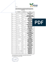 Adjudicación Provisional de Vacantes de Ciudad Real