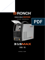 Equipamento de Solda Ronch Stick 315max Manual EN