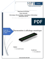 Thermomètre 8051mic