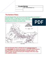 The Northern Plains: Class Notes