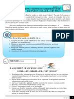 1 Laboratory Orientation Module No 1