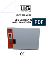 LLG-uniOVEN 42 + 110 - Operation Manual