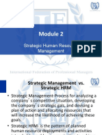 Strategic Human Resource Management