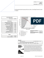 Model: CSP-A125: Direct Drive Cabinet Fan