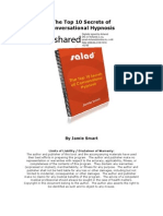 Jamie Smart - The Top 10 Secrets of Conversational Hypnosis