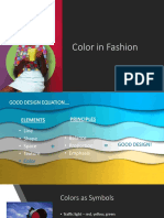 Color in Fashion PPT