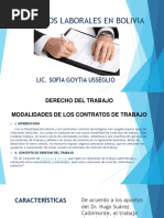 Contratos Laborales en Bolivia