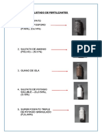 Listado de Fertilizantes