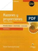 Razones y Proporciones