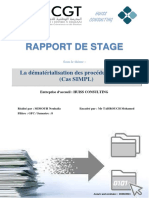 Rapport de Stage 