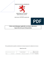 Recueil Criteres Microbiologiques