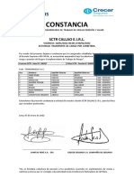 Transmajesa S.A.C SCTR Enero - Febrero