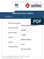 Tarea No.3.1 Reglas Del Cargo y Abono