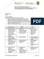 Sample Cliical Focus For Online Rle