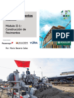 ASOCEM Módulo II Construcción de Pavimentos de Concreto CONSTRUCCIÓN