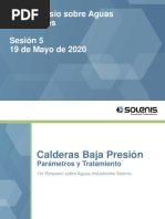 Sesion 5 - Calderas de Baja Presion - Tratamientos y Parametros de Control 19052020