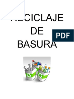 Proyecto Reciclaje de Basura