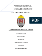 Historia de La Notacion