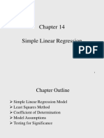 Chapter 14 Simple Linear Regression