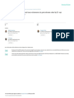 Determination of Sulfur and Trace Elements in Petroleum Coke by X-Ray Uorescent Spectrometry