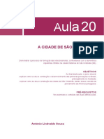 Temas de HIstoria de Sergipe I Aula 20