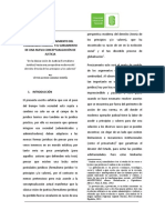 El Decaimiento Del Formalismo Juridico y El Surgimiento de Una Nueva Conceptualizacion de Justicia