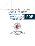 Guion Toxicologia Veterinaria