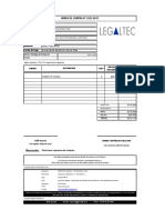 ORDEN DE COMPRA #2022-0011: Fecha Señores RUT Dirección Fono Atención Forma de Pago