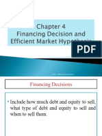 CH 4 - Efficient Market Hypotheses