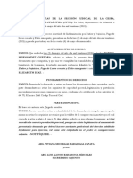 Auto de Inadmisión Demanda Del Procedimiento Abreviado Por Falta de Legitimación