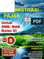 Adm Pajak Kelas XI PPH Badan