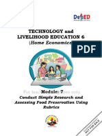 Technology and Livelihood Education 6: (Home Economics)